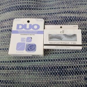 False Eye Lashes With Glue